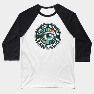 Trippy Eye Logo Art for The Joe Rogan Experience Podcast Baseball T-Shirt